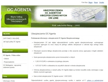 Tablet Screenshot of oc-agenta.pl